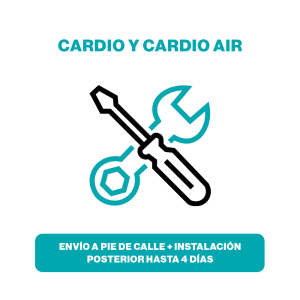 (CARDIO) Livraison au pas de porte + installation ultérieure sous 4 jours