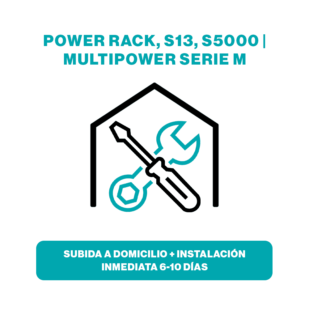 (MULTIPOWER SÉRIE S et M) Livraison à domicile + installation immédiate 6-10 jours